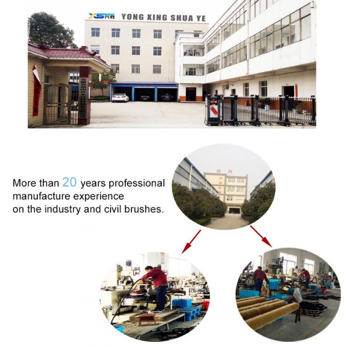 Escovador de neve escovas de fio de aço giratório Wafer anel escovas para estradas 8