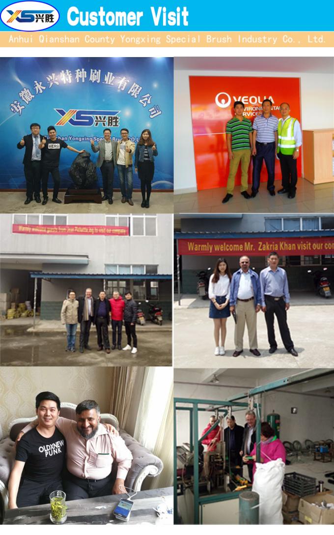 Coffee machine silicone cleaning brush coffee brush Long handle brewing head cleaning brush