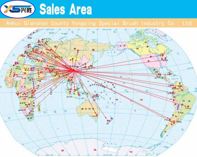 Coffee machine silicone cleaning brush coffee brush Long handle brewing head cleaning brush