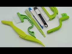 7 peças de pincel verde para janela