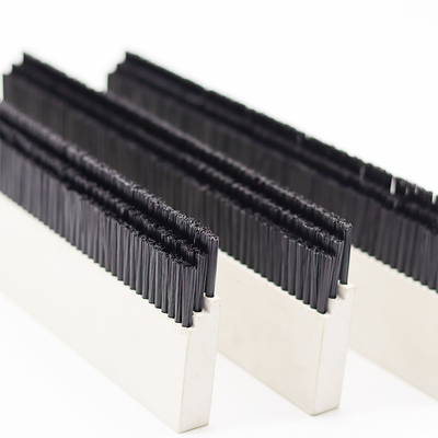 Pincel de linha de arame de faixa plana personalizado Pincel de placa de plástico de nylon PP