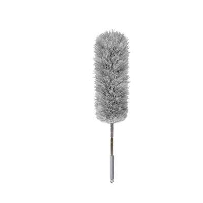 Extra longa limpeza ventilador de teto persianas escova de poeira de microfibra com poste extensível