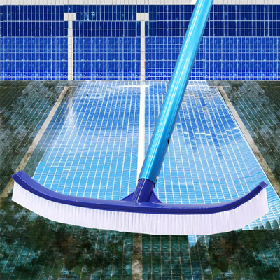 Escova de Nylon de plástico padrão Piscina Parede de limpeza de nylon Escova para piscina