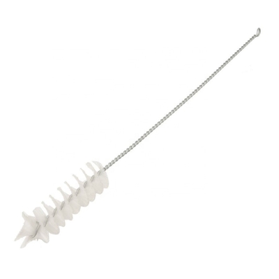Escovas de nylon longas de aço inoxidável do tubo da escova de limpeza 15.5cm da tubulação
