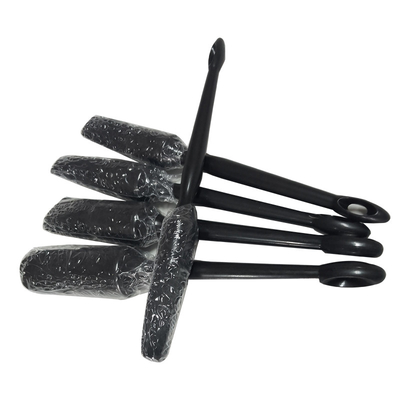 Pincel de limpeza de detalhes de automóveis em PP 5 Pack Pincel de limpeza de detalhes de automóveis em preto