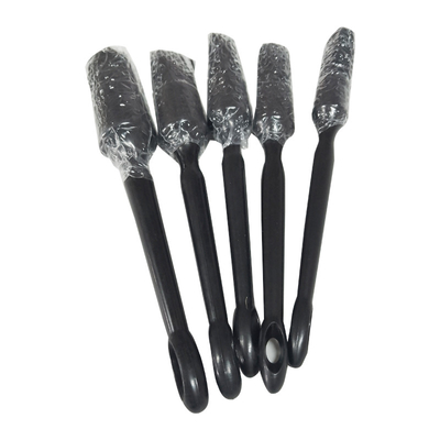 Pincel de limpeza de detalhes de automóveis em PP 5 Pack Pincel de limpeza de detalhes de automóveis em preto
