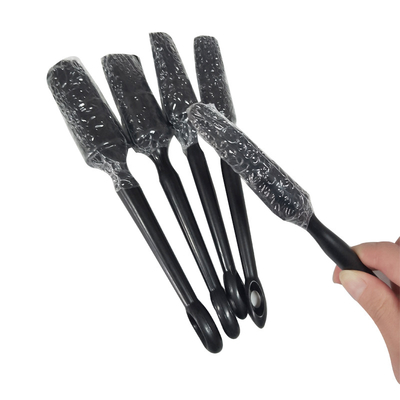 Pincel de limpeza de detalhes de automóveis em PP 5 Pack Pincel de limpeza de detalhes de automóveis em preto