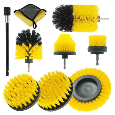 Materiais de borracha de polipropileno borracha de limpeza de furos eléctricos 9pcs