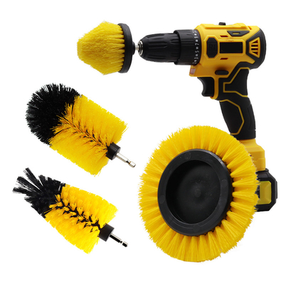 Limpeza doméstica escova pequenos cantos limpa a mão carro elétrico roda borda escova 4pcs
