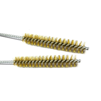 Escova de tubos de cobre Escova de limpeza de buracos internos Escova de cobre Escova de ferrugem Polir e polir Deburring Grande desconto