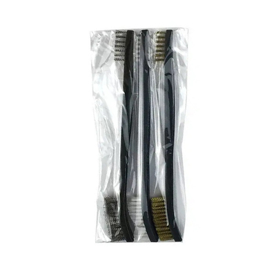 Conjunto de fios de latão Kit de limpeza de metais de ferrugem Conjunto de escovas de nylon