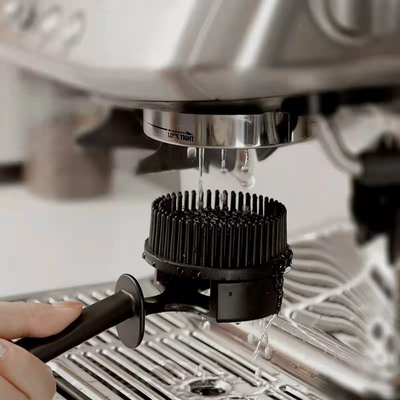 Máquina de café escova de limpeza de silicone escova de café