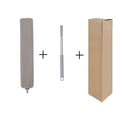Extensão de telhado de poste telescópico limpo e lavável Microfibra Fluffy Duster