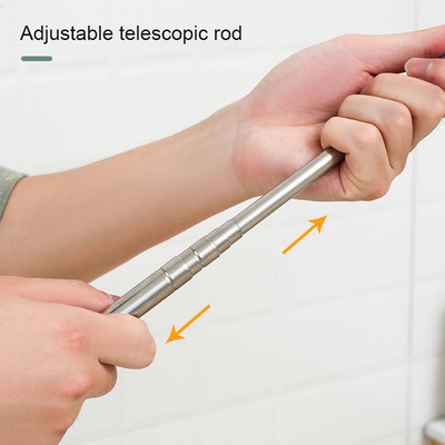 Extensão de telhado de poste telescópico limpo e lavável Microfibra Fluffy Duster
