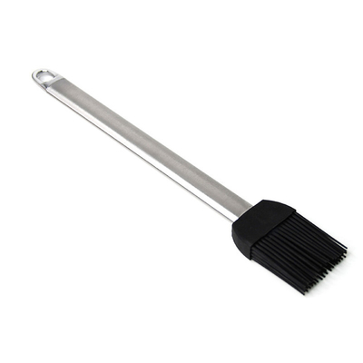 Resistente a altas temperaturas escova de silicone de churrasco de aço inoxidável alça escova de óleo de cozinha escova de churrasco de churrasco escova de bateria