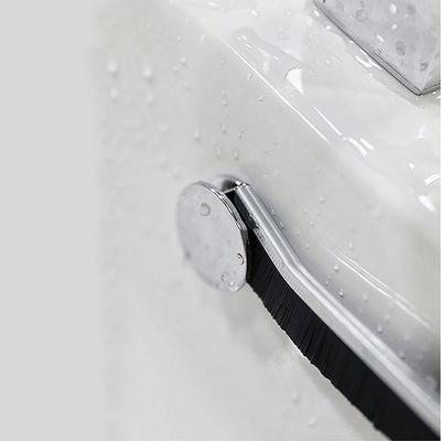 Pincel de fenda longa endurecido Pincel durável de porta e janela Pincel de limpeza de canto de cozinha de banheiro