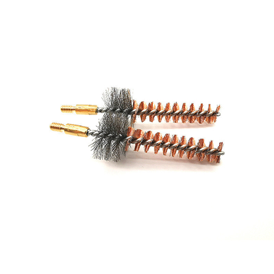 Kit de limpeza de escovas de borra de latão Escova de limpeza de tubos de cobre