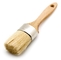 A limpeza industrial do cabelo natural do varrão escova a escova da cera de 20.5cm para a pintura do giz