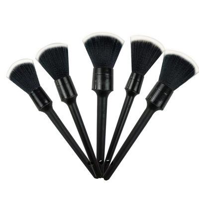 grupo de escova de detalhe do carro 5Pcs macio para o banco de carro Gap